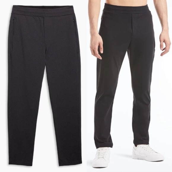 Public Rec Men's Daymaker Pants 36x28 All Day Every Day Pant Black Athleisure - Picture 1 of 14